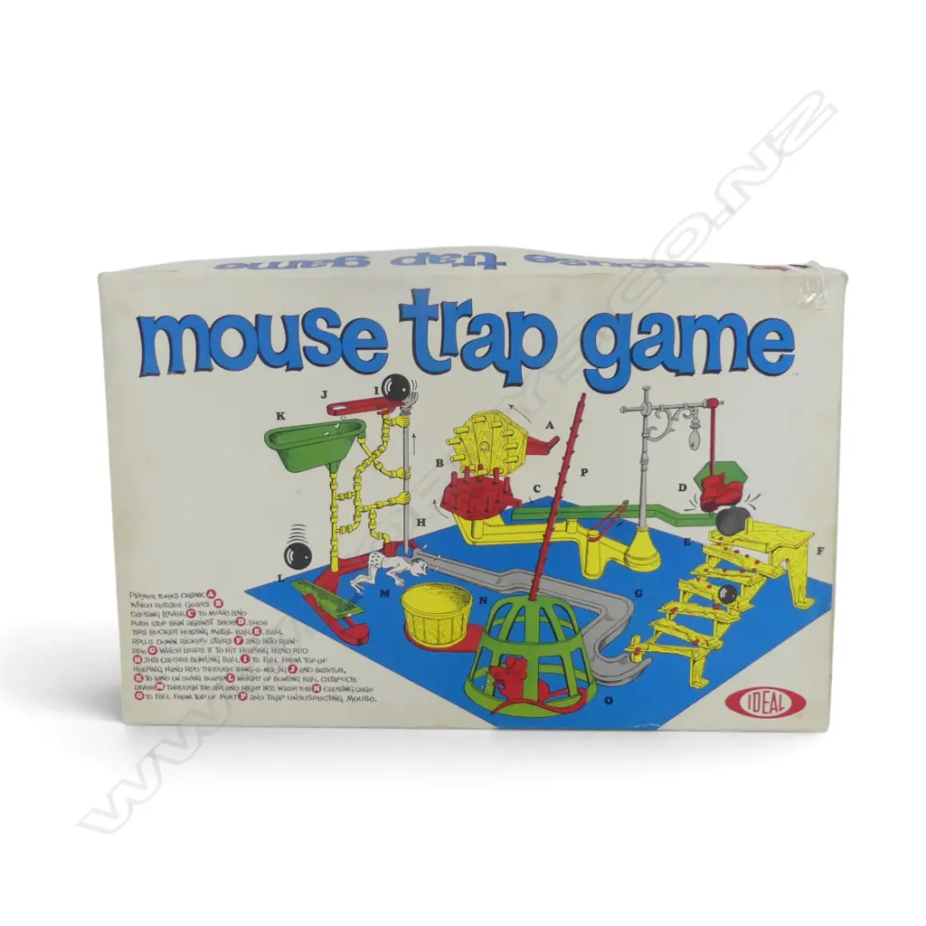 BOXED ORIGINAL 1966 MOUSE TRAP GAME Image 1++