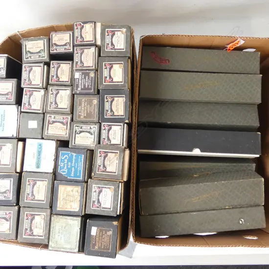 2 BOXES OF PIANO ROLLS 