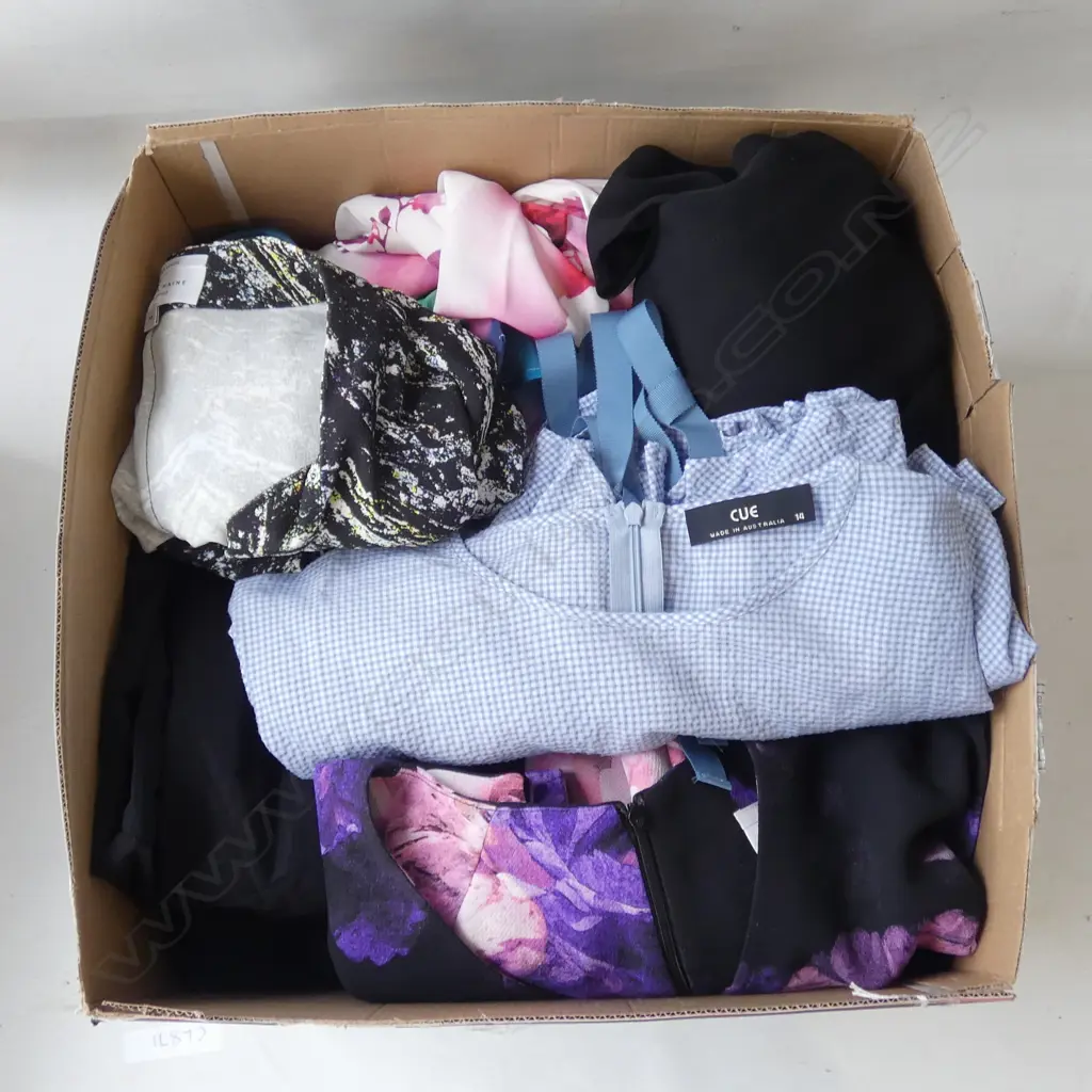 ASST. FASHION BRANDS SZ 14/16 TOPS, GILLET & CARDIGAN, unworn condition Image 1++