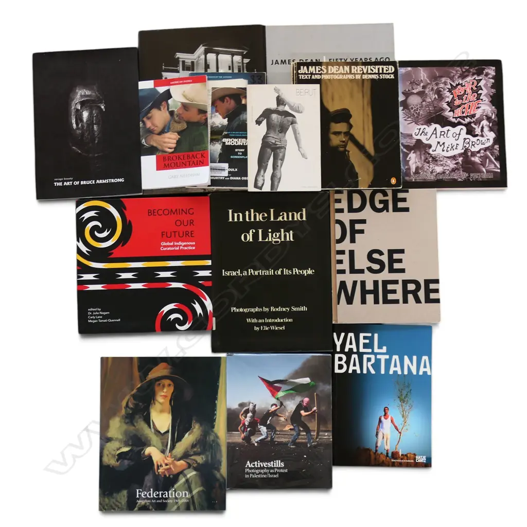 GROUP OF 13 BOOKS ON ART/PHOTOGRAPHY & FILM Image 1++