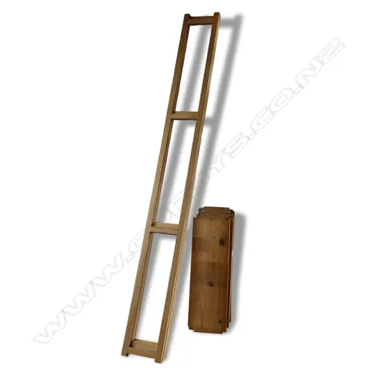 TALL DOUBLE LUNDIA SHELVING UNIT 2 BAYS - 14 SHELVES - 3 OPEN UPRIGHTS HEIGHT 2745mm.