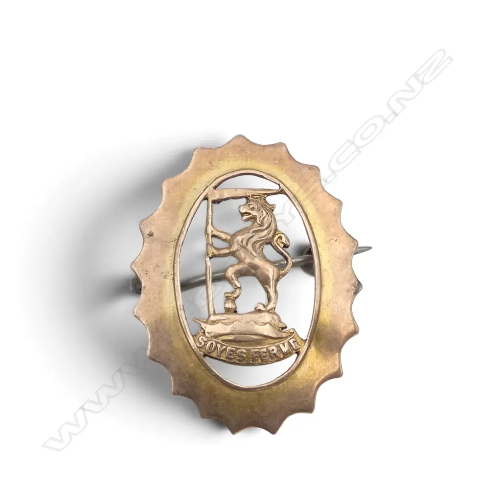 9CT BROOCH TW 3GMS  with repair to back fitting Image 1++