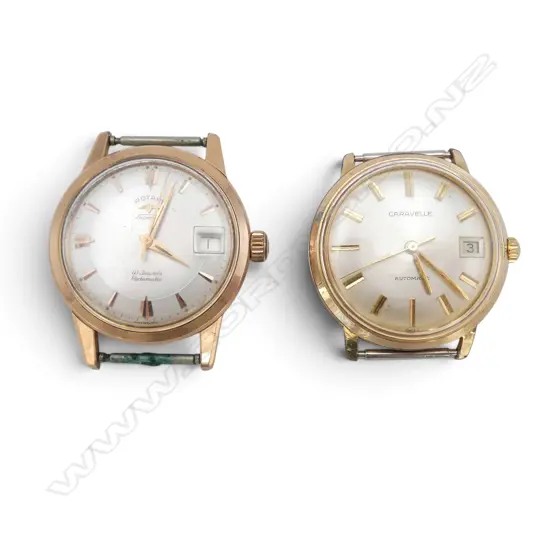 2 WRIST WATCHES; ROTARY 'SUPER 41', CARAVELLE