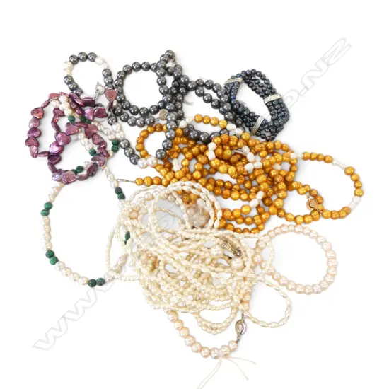 ASST. PEARL NECKLACES ETC