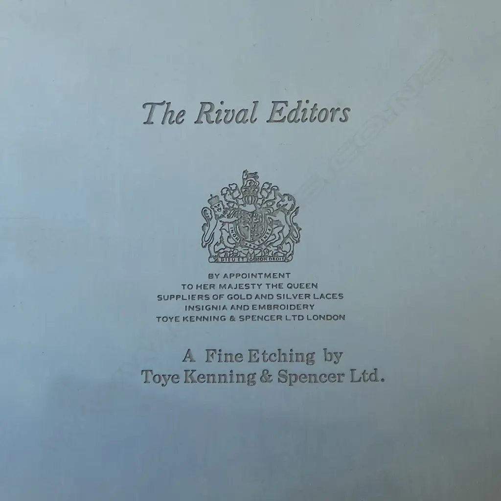 STG SILVER PLATE 'THE RIVAL EDITORS' FROM DICKENS PICKWICK PAPERS B'HAM 1977 31/400 255mm dia 439gms BOXED Image 1++