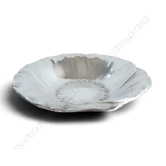 SHREVE & CO STG SILVER DISH 150mm dia 143gms
