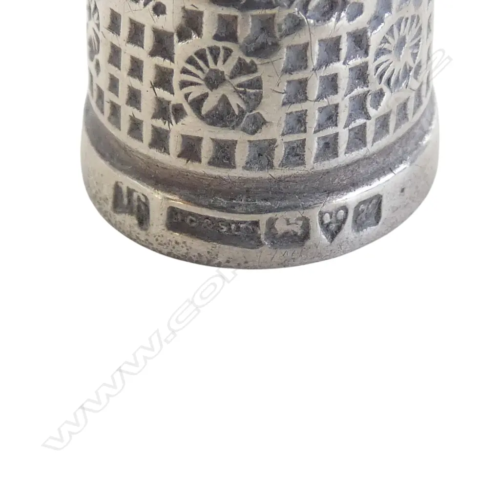 3 STG SILVER THIMBLES 14gms Image 1++