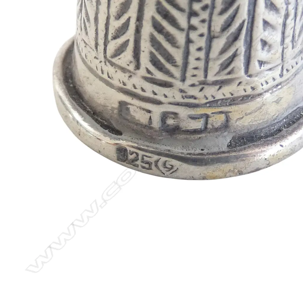 3 STG SILVER THIMBLES 15gms Image 1++