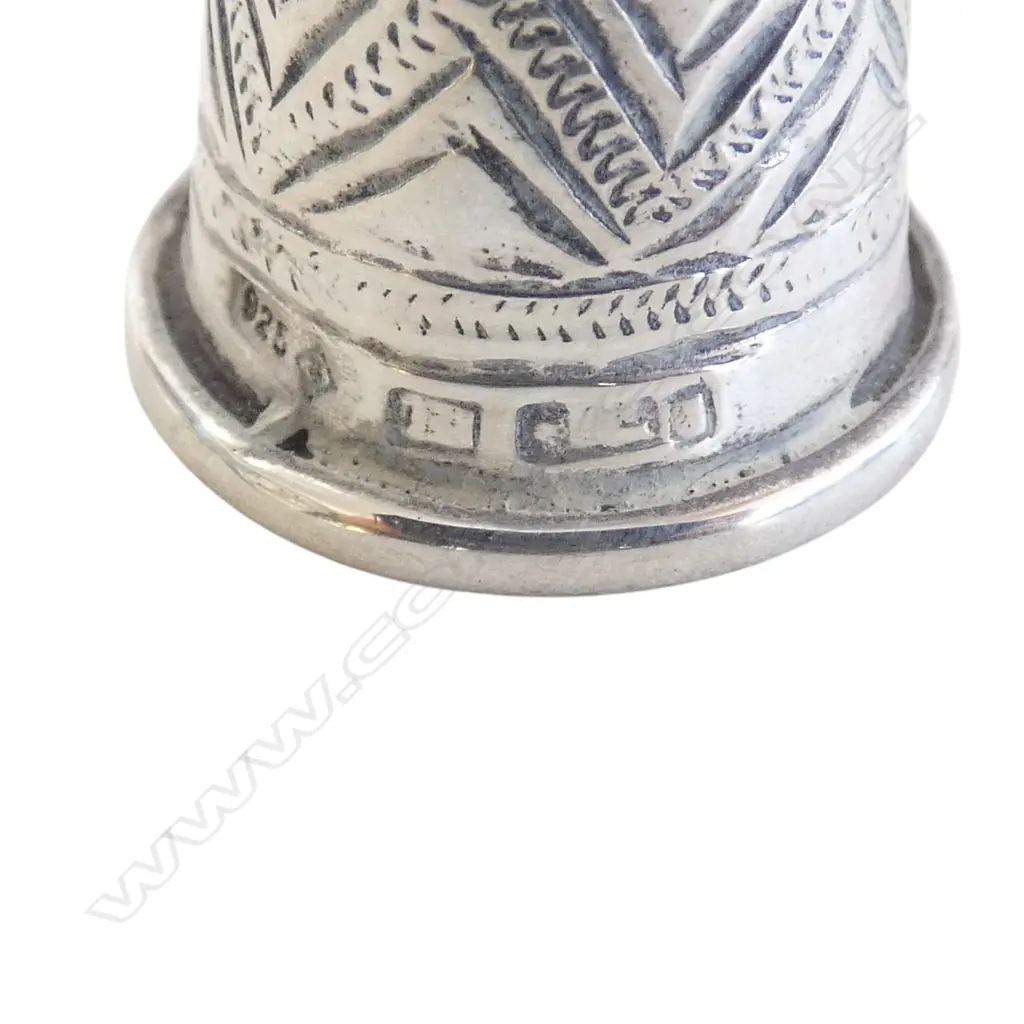 3 STG SILVER THIMBLES 14gms Image 1++