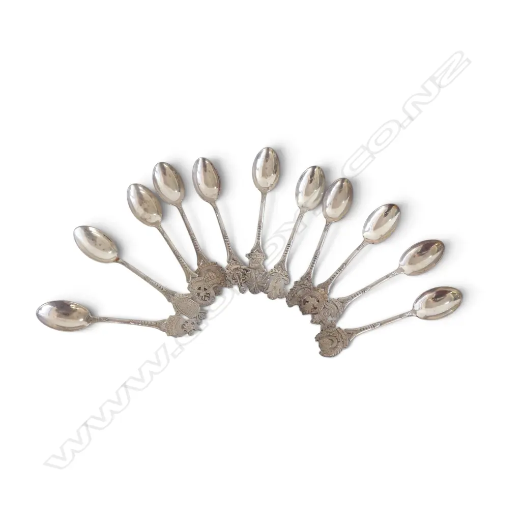 11 .800+ SILVER TEASPOONS 166gms Image 1++
