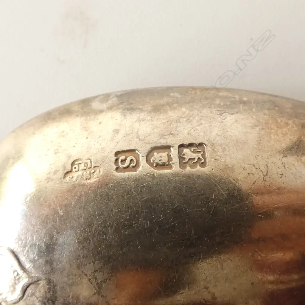 STG SILVER FORK & SPOON, LONDON 1913 85gms + EP SCALLOP DISH Image 1++