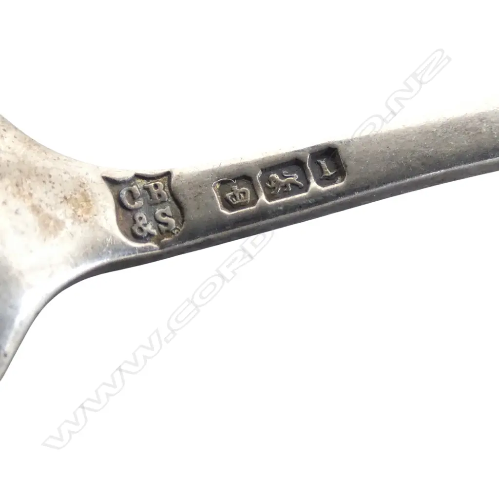 5 STG SILVER CONDIMENTS + 2 SPOONS 252gms Image 1++