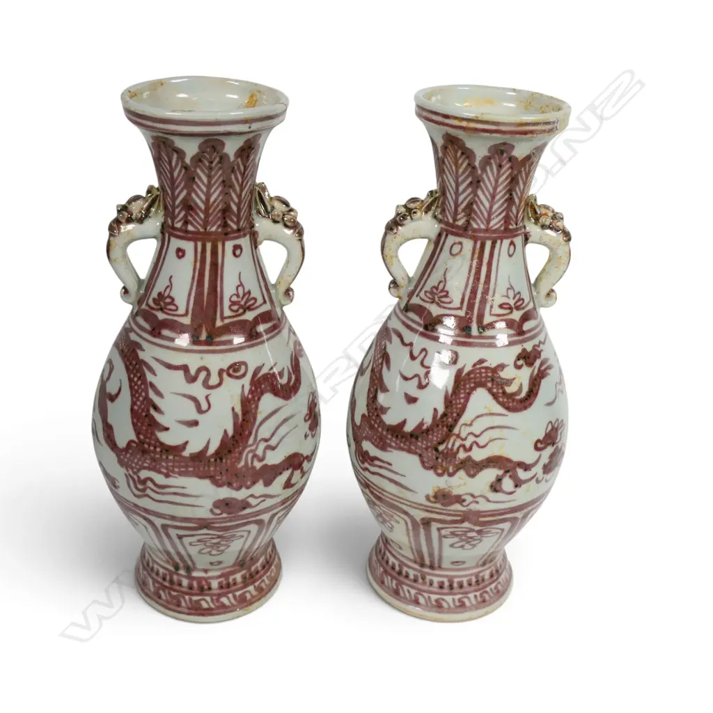 PR ORIENTAL VASES H.275mm Image 1++