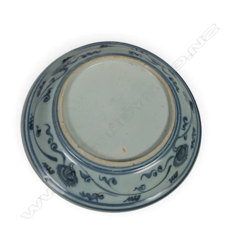 PR ORIENTAL GINGER JARS H.165mm, B/W PLATE 180mm dia hairlines, INK STONE IN BOX Image 1++