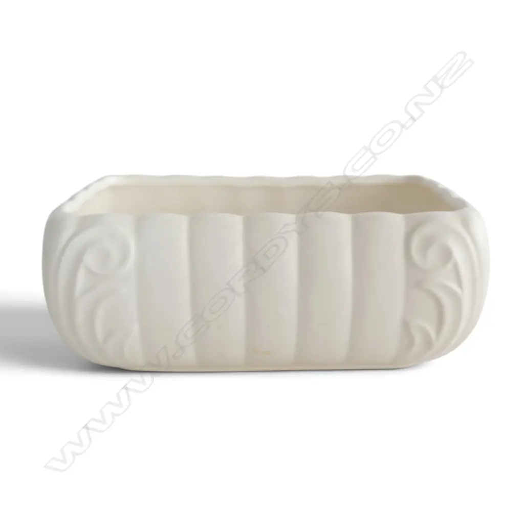 KELSTON POTTERIES TROUGH VASE W.190mm Image 1++