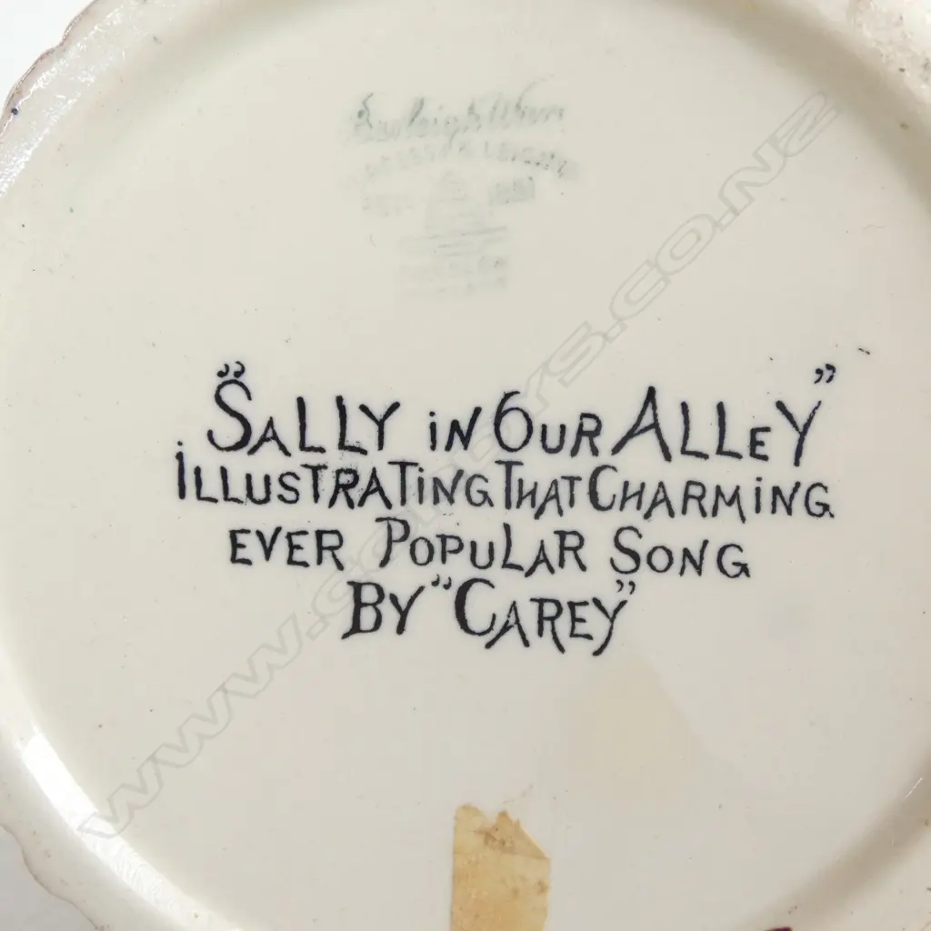 BURLEIGH WARE "SALLEY IN OUR ALLEY" JUG H.250mm Image 1++