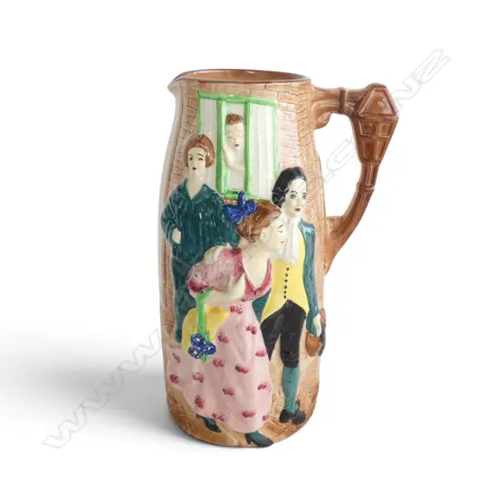 BURLEIGH WARE "SALLEY IN OUR ALLEY" JUG H.250mm