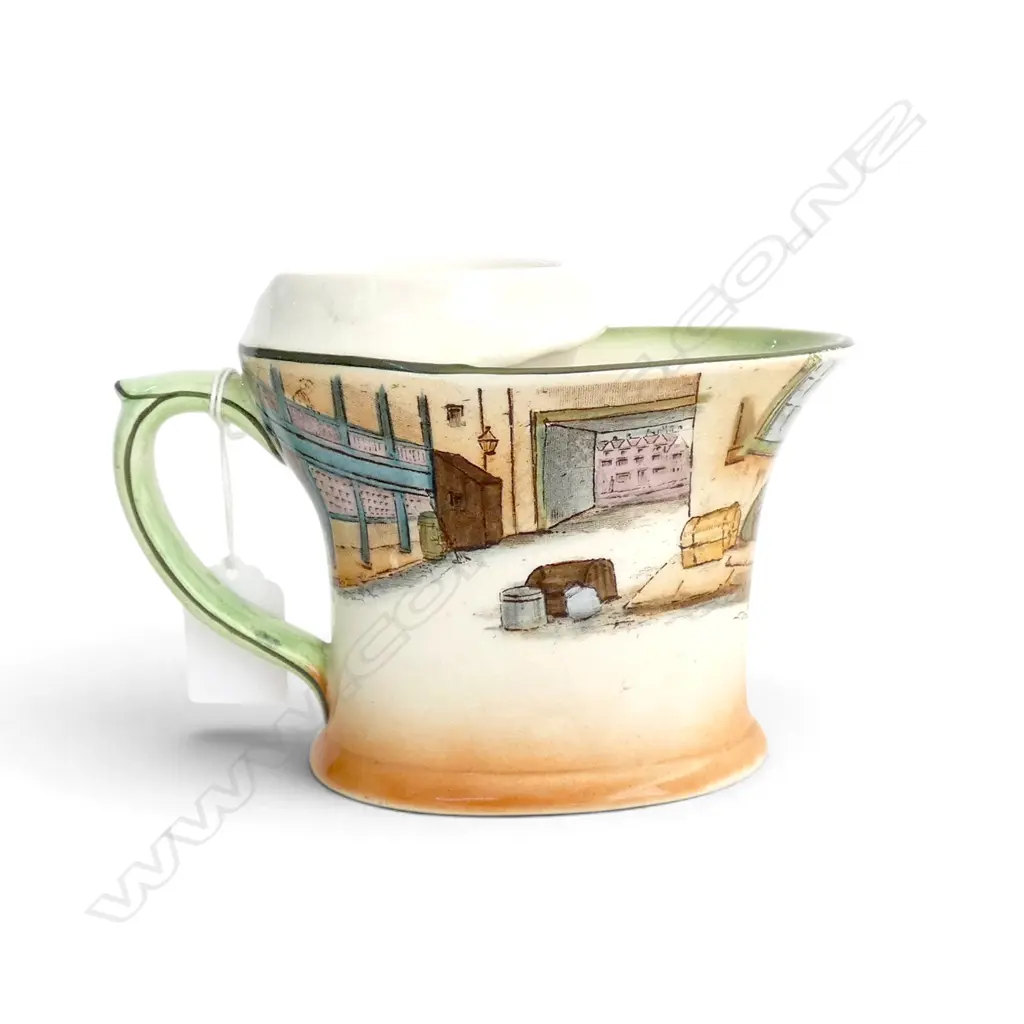 ROYAL DOULTON DICKEN'S WARE SHAVING MUG - RARE SHAPE, H.120x160mm Image 1++