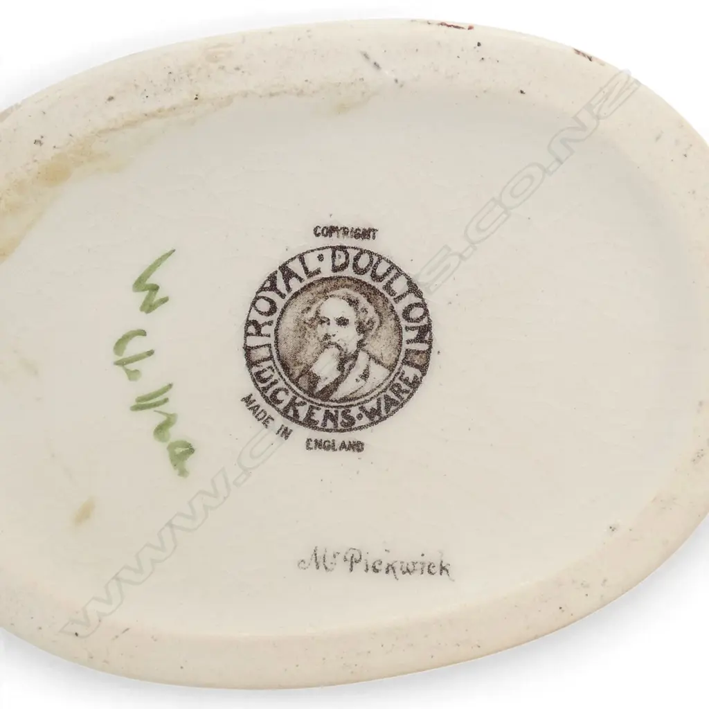 ROYAL DOULTON DICKEN'S WARE SHAVING MUG - RARE SHAPE, H.120x160mm Image 1++