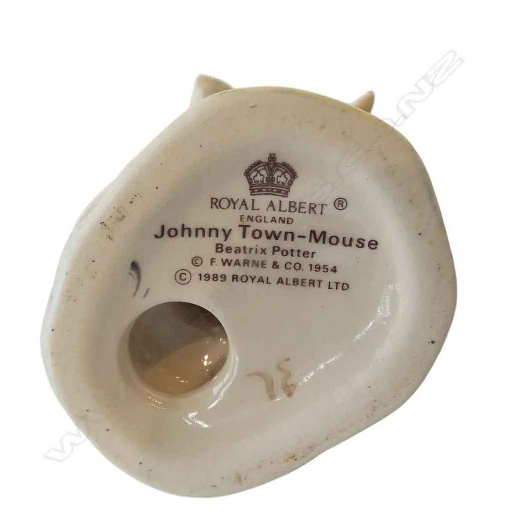 2 BESWICK BEATRIX POTTER APPLEY DAPPLY / JEMIMA PUDDLEDUCK H.110mm + ROYAL ALBERT JOHNNY TOWN-MOUSE H. Image 1++