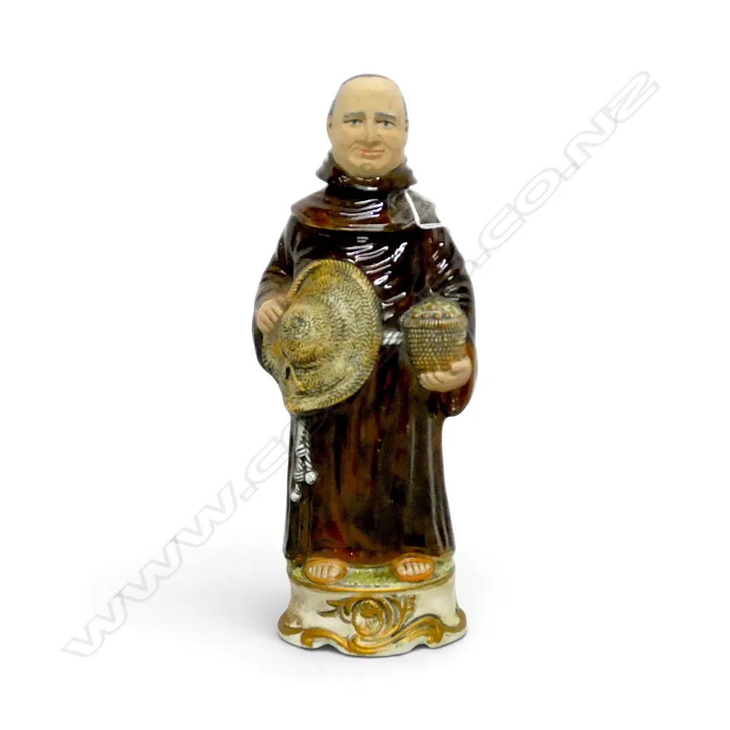 CAPODIMONTE Ltd Ed. FRANGELICO DECANTER H.320mm Image 1++