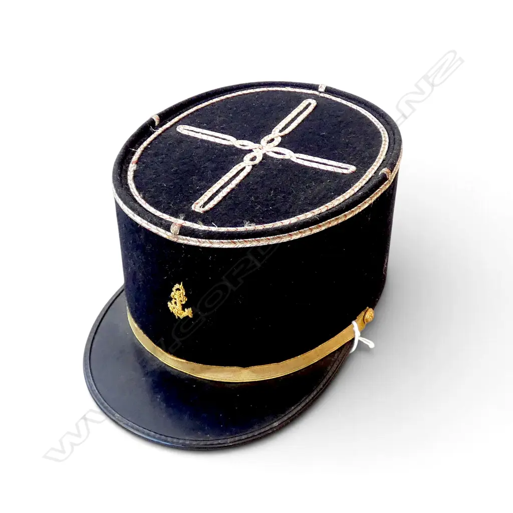 VINTAGE FRENCH KEPI HAT '55' Image 1++