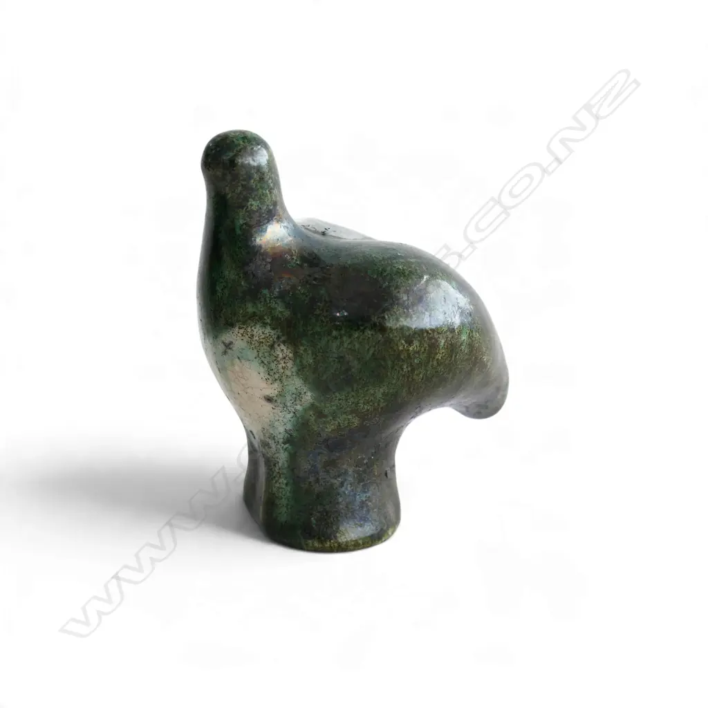 RESIN ELEPHANT ORNAMENT ON ORIENTAL STAND H.140mm + NGUNGURU POTTERY KERURU Image 1++