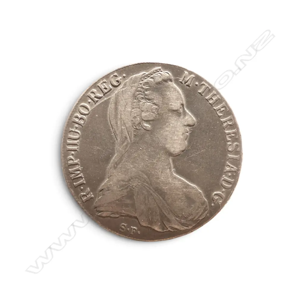 MARIA THERESA SILVER 1780 THALER RESTRIKE Image 1++