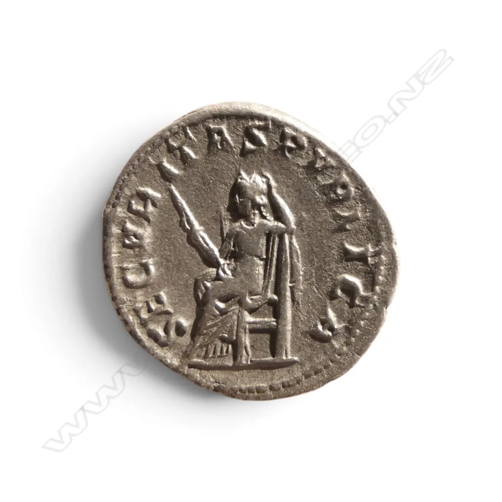 GORDIAN III 240AD Silver Denarius Ancient Roman Coin  Image 1++