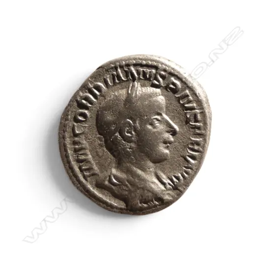GORDIAN III 240AD Silver Denarius Ancient Roman Coin 
