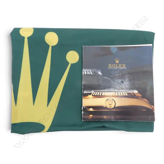ROLEX BANNER, BOOKLET & PRICE-LIST 1st AUGUST 1988 UK