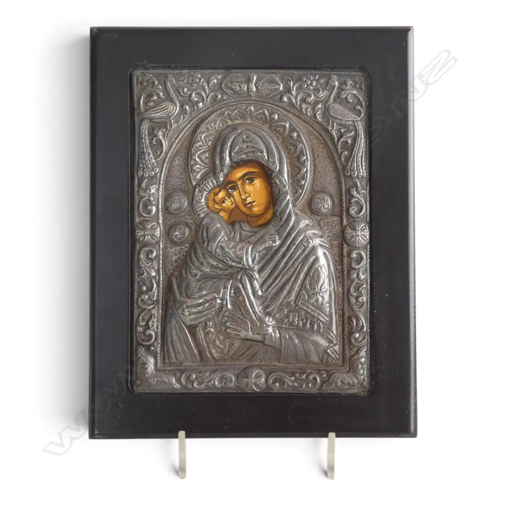 .950 SILVER ORTHODOX ICON 190x150mm Image 1++