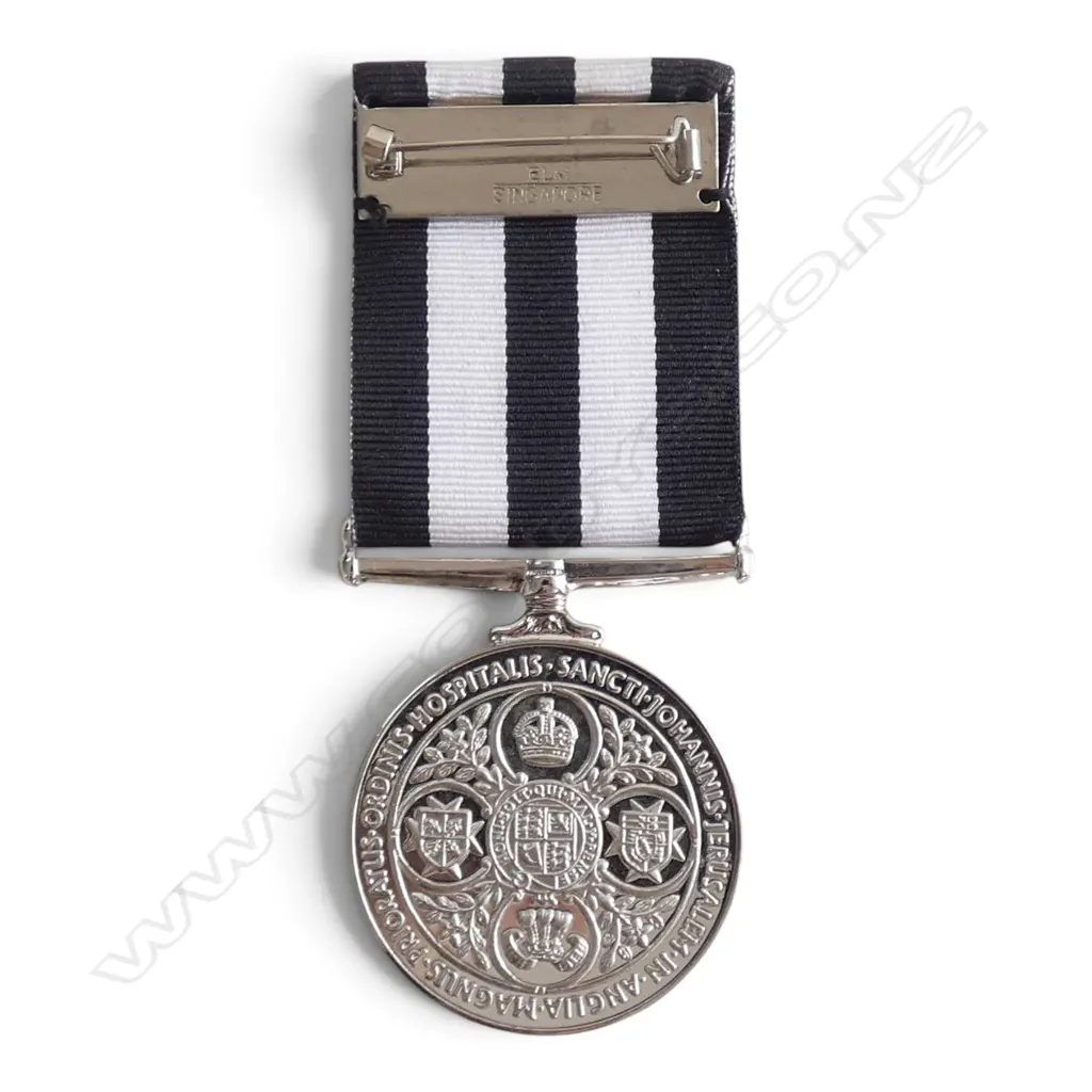CASED REPRODUCTION LONG SERVICE MEDAL Image 1++