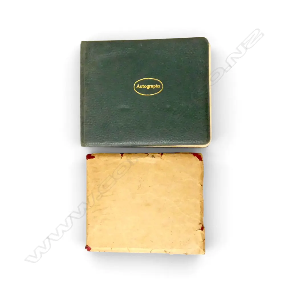 VINTAGE AUTOGRAPHS BOOKLET + SKETCH BOOK Image 1++