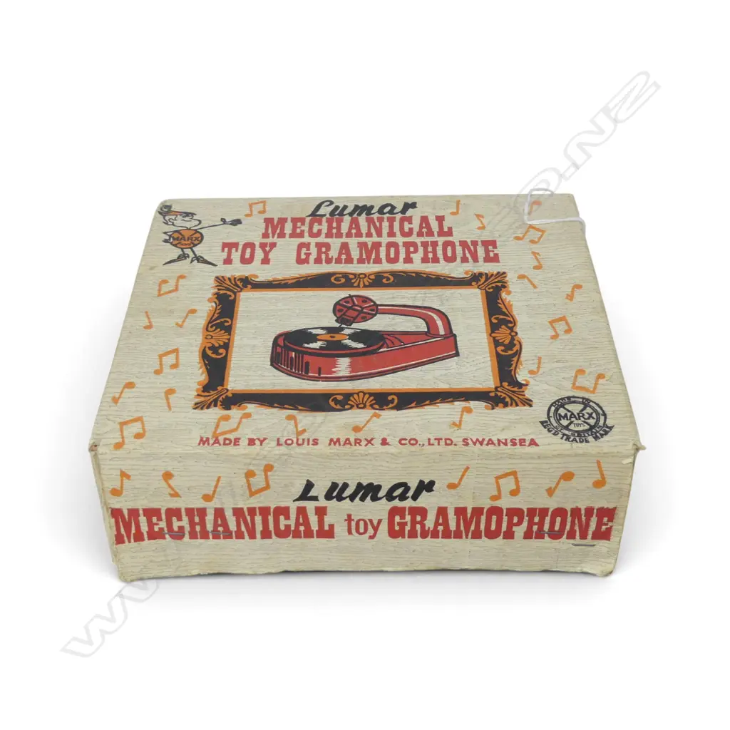 BOXED LUMAR MECHANICAL TOY GRAMOPHONE  Image 1++