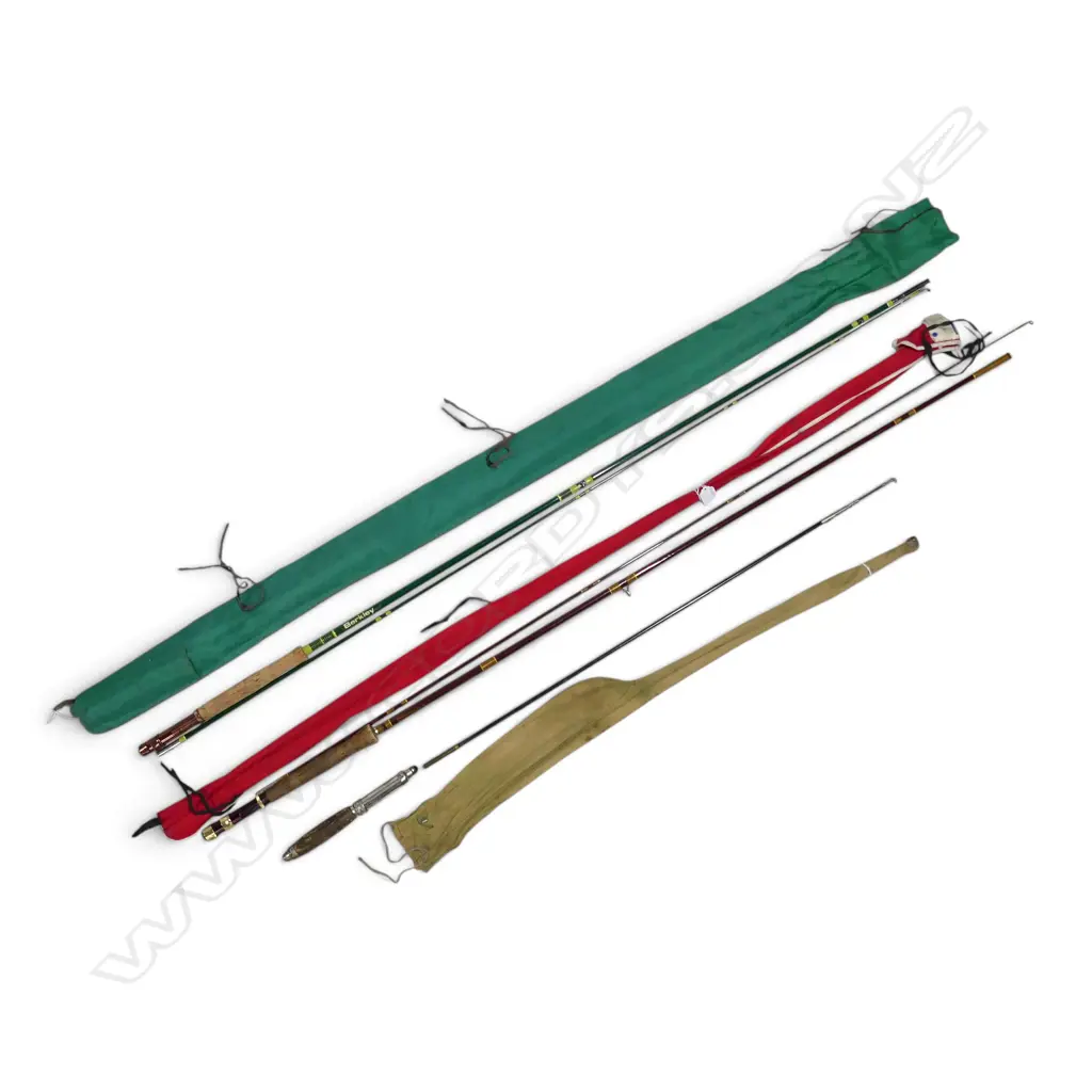 3 BAGED FLY FISHING RODDS LONGEST 1400MM Image 1++