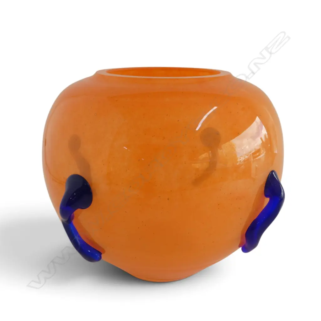 LA ROCHERE FRANCE ART GLASS VASE H.185mm Image 1++
