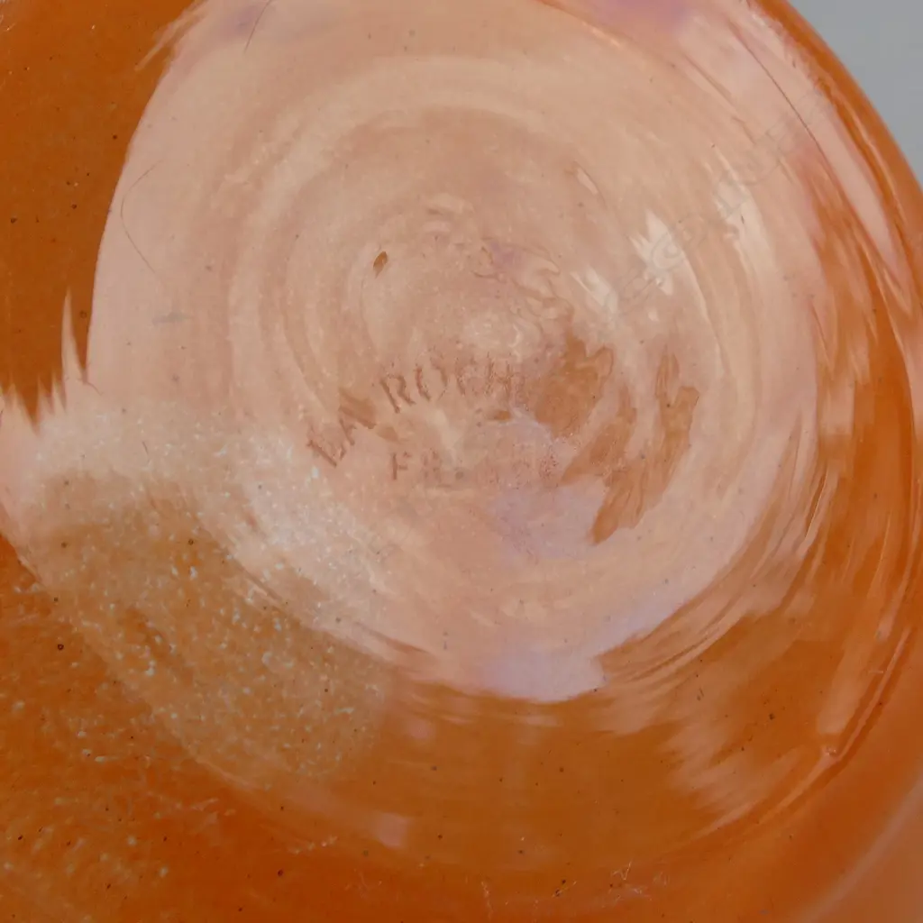 LA ROCHERE FRANCE ART GLASS VASE H.185mm Image 1++