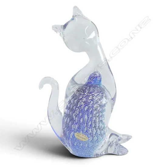 MURANO ART GLASS CAT H.220mm