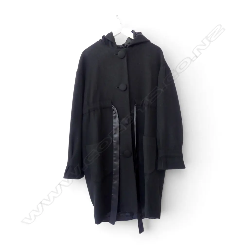 KATE SYLVESTER WOOL COAT, LINED,   SZ M Image 1++