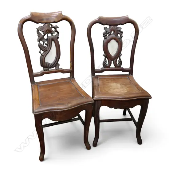 2 ORIENTAL CHAIRS