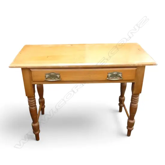 ANTIQUE TABLE w. 2 DRAWERS 1010x440x750mm