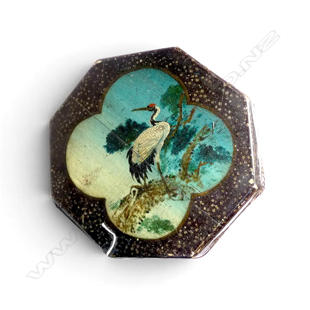 ORIENTAL LIDDED STOOL H.440mm Image 1++