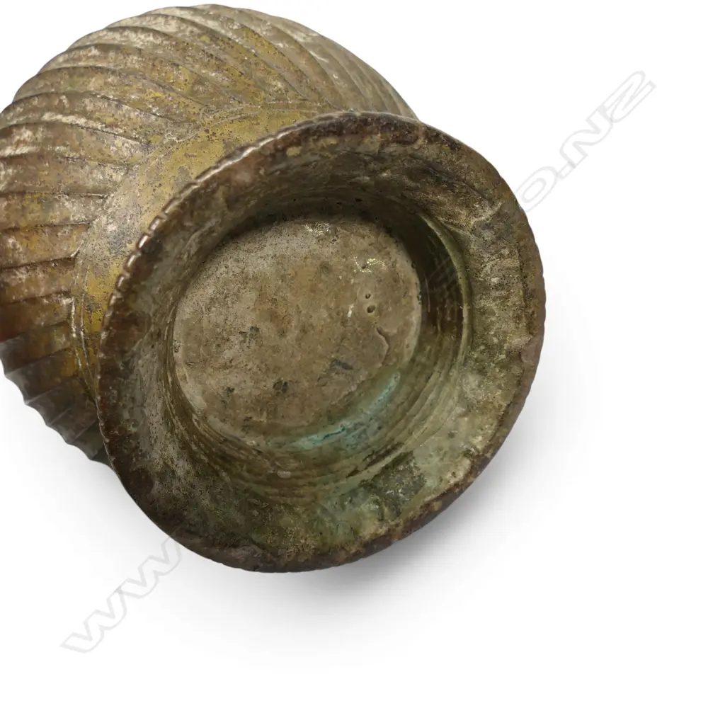 BRONZE VASE w. CERTIFICATE '18thC TIBET' H.320mm Image 1++