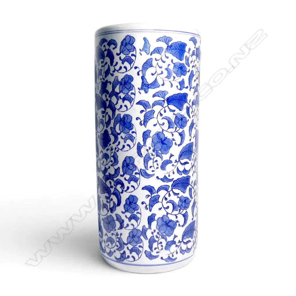 ORIENTAL B/W UMBRELLA STAND H.455mm Image 1++
