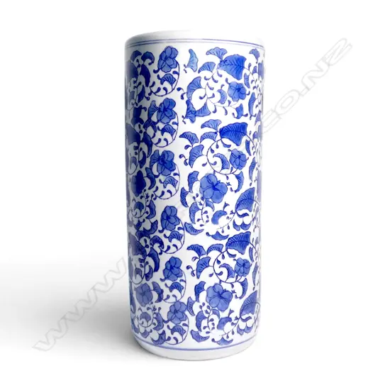ORIENTAL B/W UMBRELLA STAND H.455mm