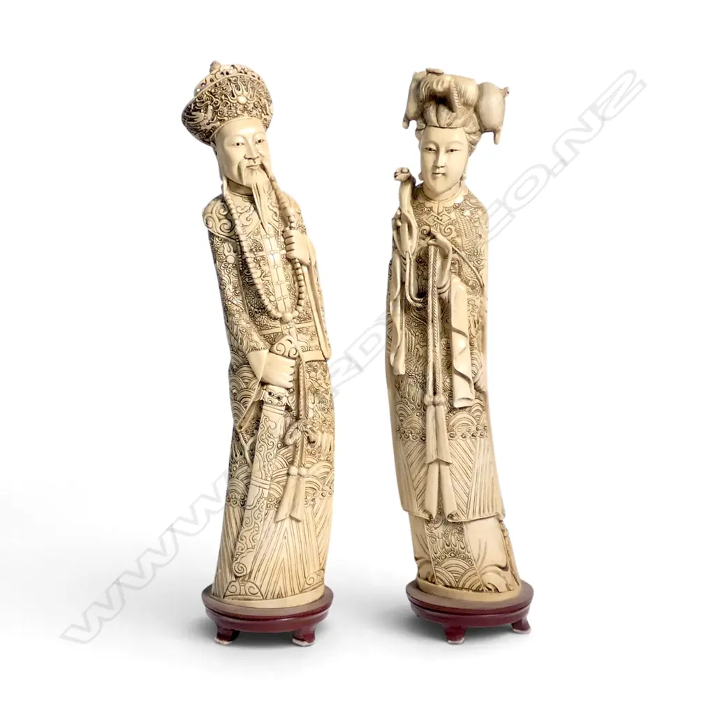 PR ORIENTAL RESIN FIGURES H.435mm Image 1++