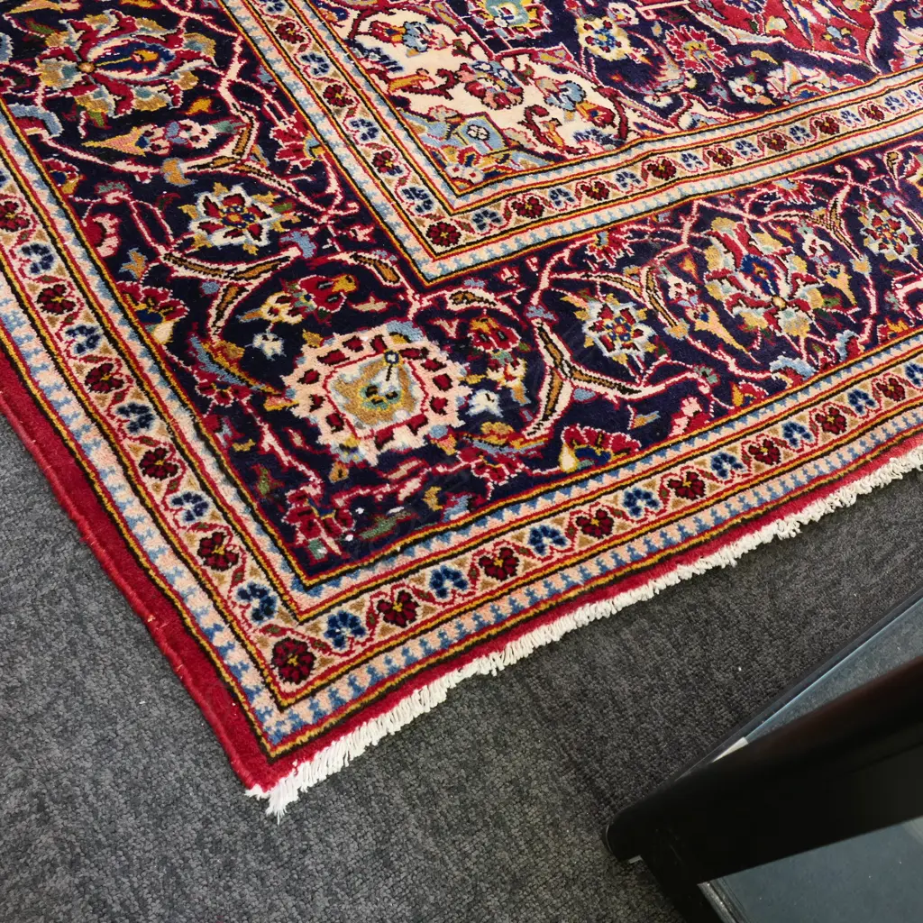 PERSIAN HAND KNOTTED WOOL PILE RUG 3070x2030mm Image 1++