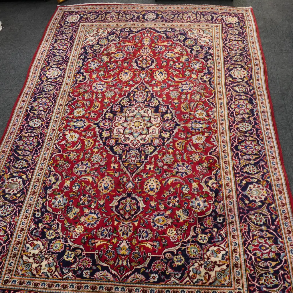 PERSIAN HAND KNOTTED WOOL PILE RUG 3070x2030mm Image 1++