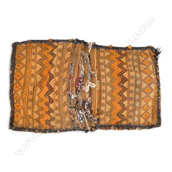 HAND KNOTTED ALL WOOL SADDLE BAG 1080x630mm